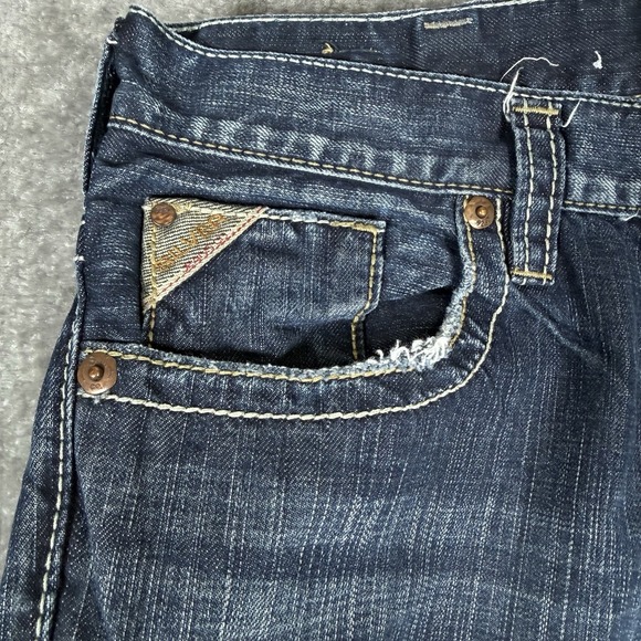 Silver Jeans Men's 33x30 Blue 925 Denim Gordie Loose Fit Straight Leg - Picture 8 of 12